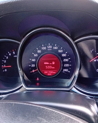 Kia Ceed cena 33900 przebieg: 242200, rok produkcji 2017 z Ziębice małe 667
